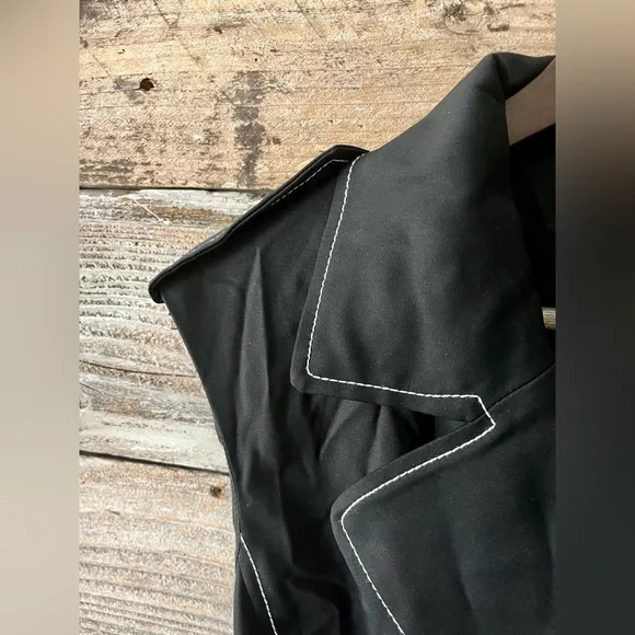 NANETTE LAPORE-NEW Double Breasted Trench Dress with belt